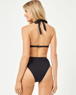 Isa Bikini Top - Black