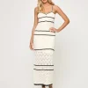 Isle Of Palms Dress - Cream-Black