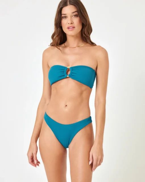 Jasper Bikini Top - Mediterranean