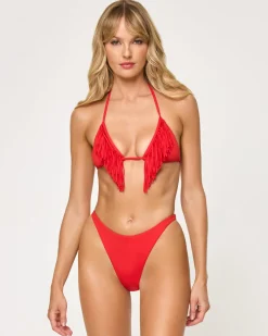 Leilani Bikini Bottom - Flame