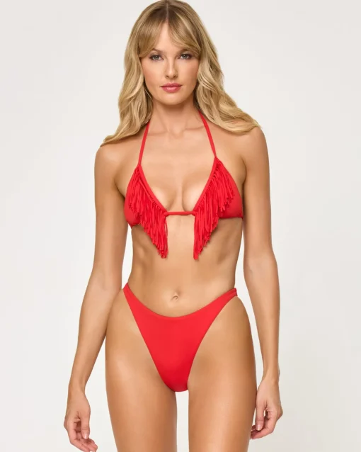 Leilani Bikini Bottom - Flame