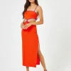 Libra Dress - Berry-Pimento