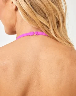 Lindsay Bikini Top - Bright Fuchsia