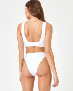 Lola Bikini Bottom - White