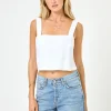 Long Island Top - White