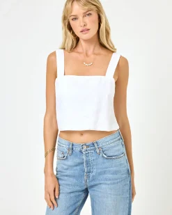 Long Island Top - White