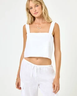 Long Island Top - White