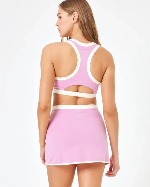 LSPACE X Anthropologie Campbell Skort - Pink Lady