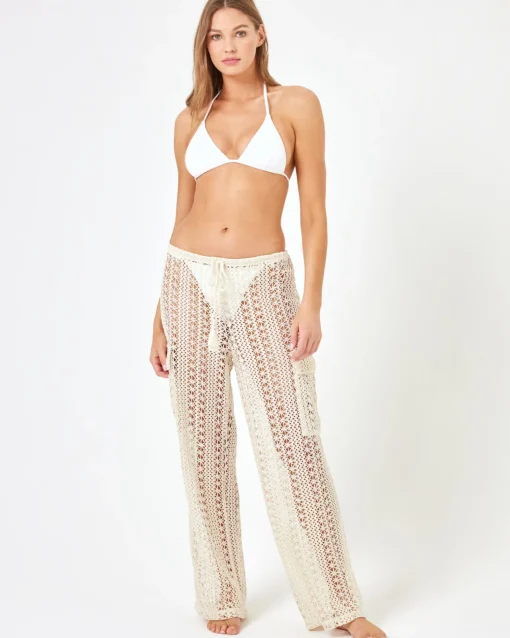 LSPACE X Anthropologie Sundown Cargo Pant - Natural