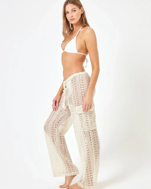 LSPACE X Anthropologie Sundown Cargo Pant - Natural
