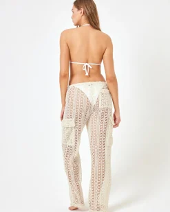 LSPACE X Anthropologie Sundown Cargo Pant - Natural