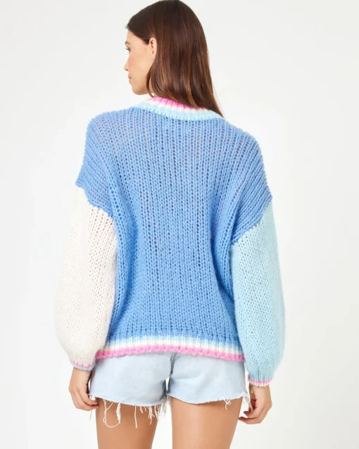 LSPACE x JVS Lido Cardigan - California Colorblock