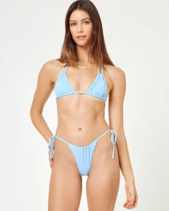 LSPACE x JVS Robyn Bikini Bottom - Sky Blue