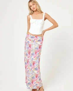 LSPACE x JVS Sweet As Honey Skirt - Between Blooms