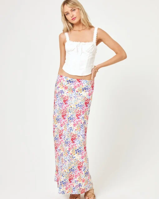 LSPACE x JVS Sweet As Honey Skirt - Between Blooms