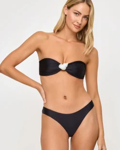 Luminescent Bikini Top - Black