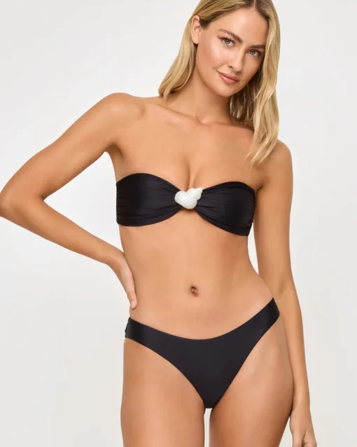 Luminescent Bikini Top - Black