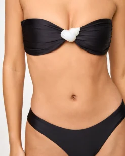 Luminescent Bikini Top - Black