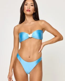 Luminescent Bikini Top - Seaspray