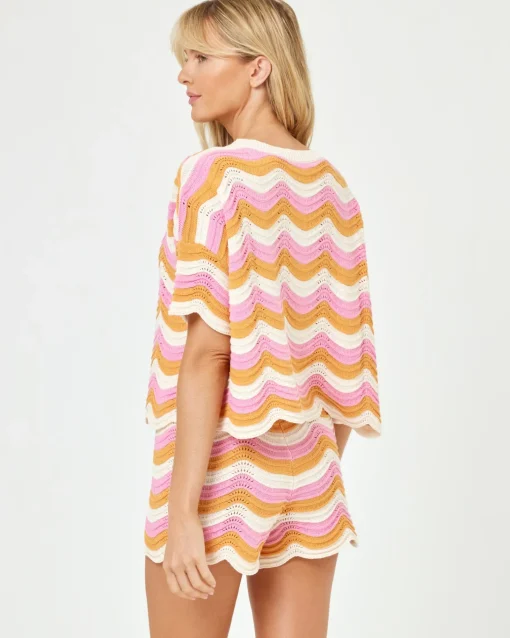 Make Waves Knit Short - Catching Sun