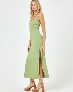 Mara Dress - Light Olive