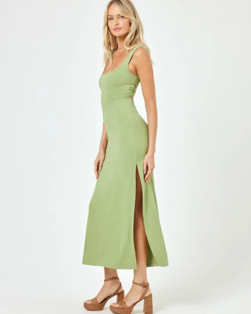 Mara Dress - Light Olive