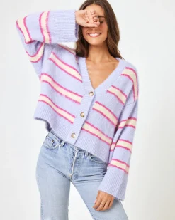 Montauk Sweater - Sandy Dune Stripe