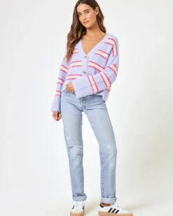 Montauk Sweater - Sandy Dune Stripe