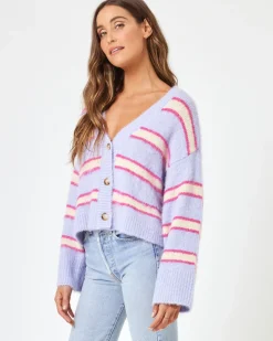 Montauk Sweater - Sandy Dune Stripe