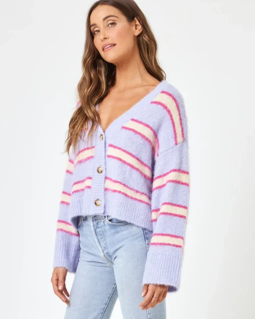 Montauk Sweater - Sandy Dune Stripe