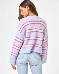 Montauk Sweater - Sandy Dune Stripe