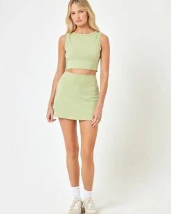 Nolan Skort - Celery
