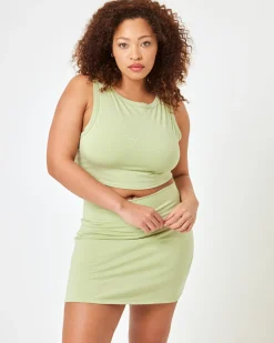 Nolan Skort - Celery