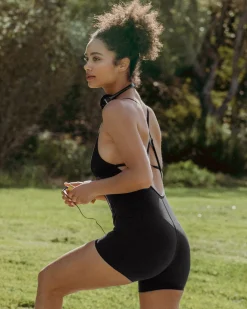 Owen Romper - Black
