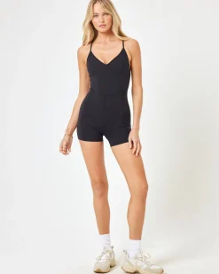 Owen Romper - Black
