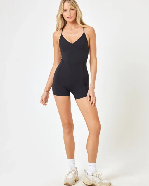 Owen Romper - Black