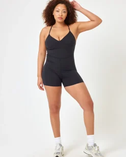 Owen Romper - Black