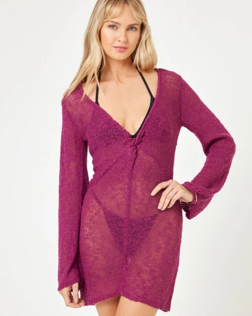 Palisades Cover-Up - Mulberry