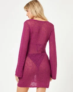 Palisades Cover-Up - Mulberry