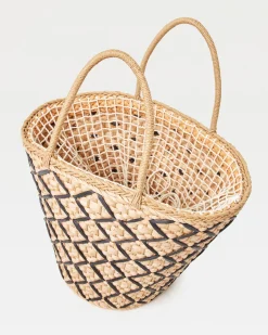 Palma Nights Bag - Natural-Black