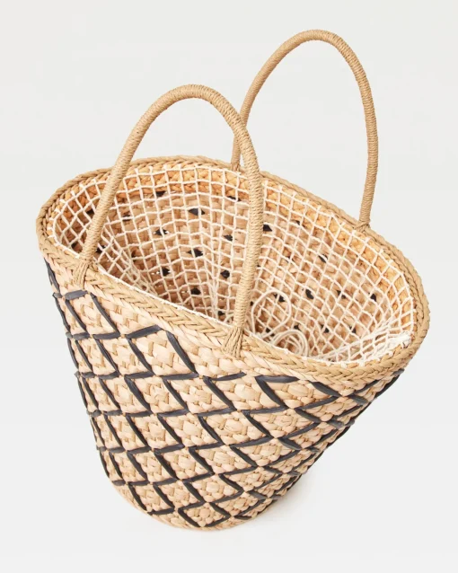 Palma Nights Bag - Natural-Black