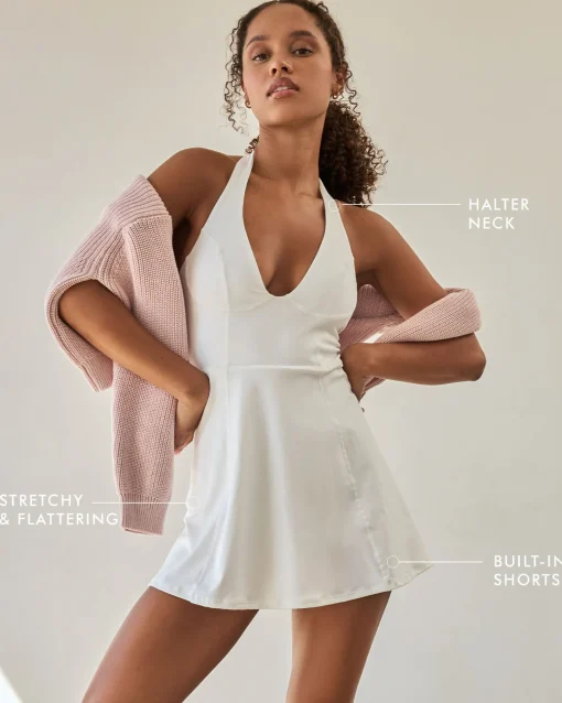 Pierce Dress - White
