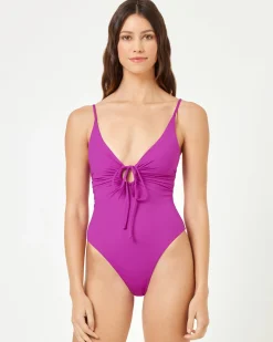 Piper One Piece Swimsuit - Wild Aster