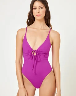 Piper One Piece Swimsuit - Wild Aster