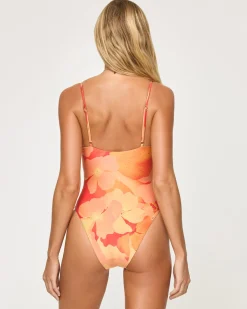 Piper One Piece Swimsuit - Native Poppies