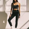 Revel Legging - Black-Cream