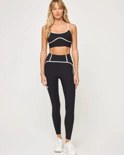Revel Legging - Black-Cream