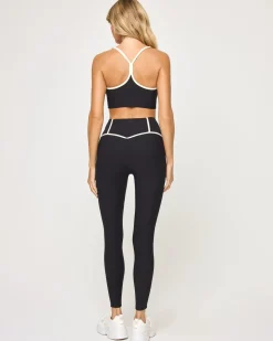 Revel Legging - Black-Cream