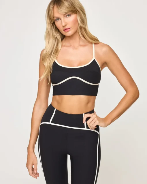 Revel Legging - Black-Cream