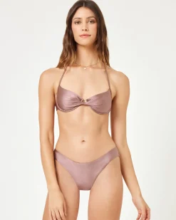 Rocky Bikini Bottom - Smoky Quartz
